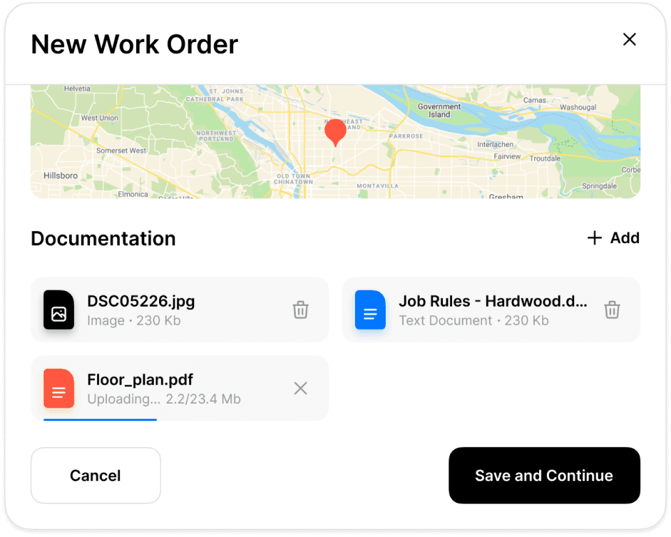 New Work Order
